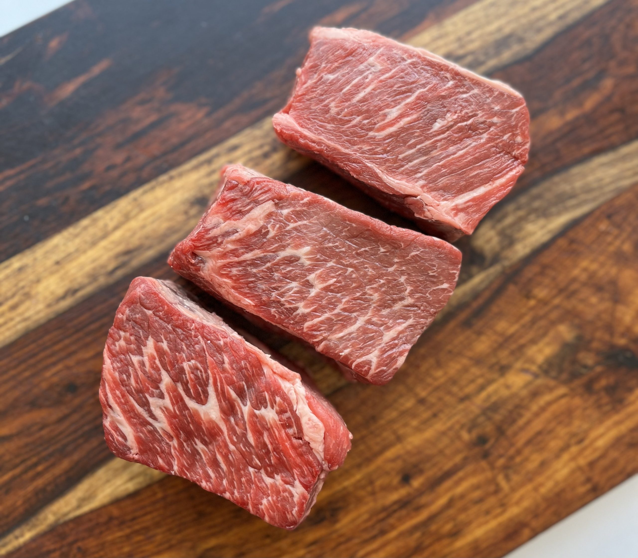 boneless short ribs. Available in premium choice only.