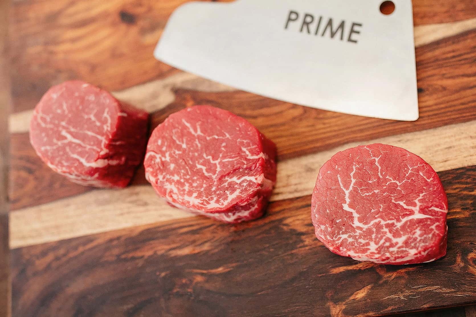 filet mignon. available in prime and premium choice. available as full tenderloins.
