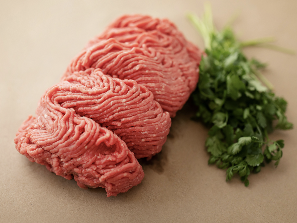 in-house ground beef. 92%, 85% and butcher's blend available.