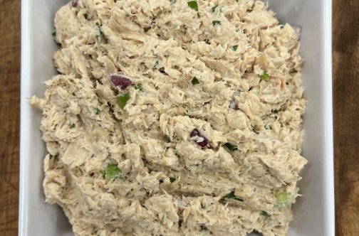APM tuna salad, made by our professional chefs