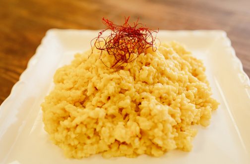risotto milanese prepared by APM professional chefs. Find it in multiple varieties.
