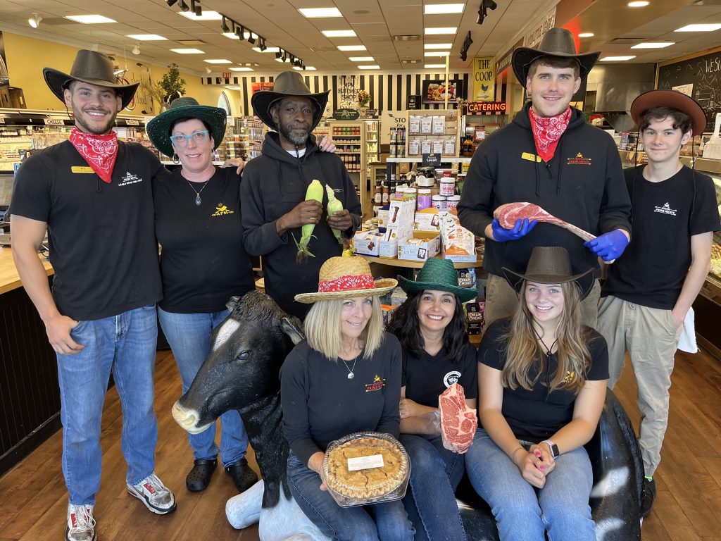 Avon Prime Meats staff for Cowboy Weekend