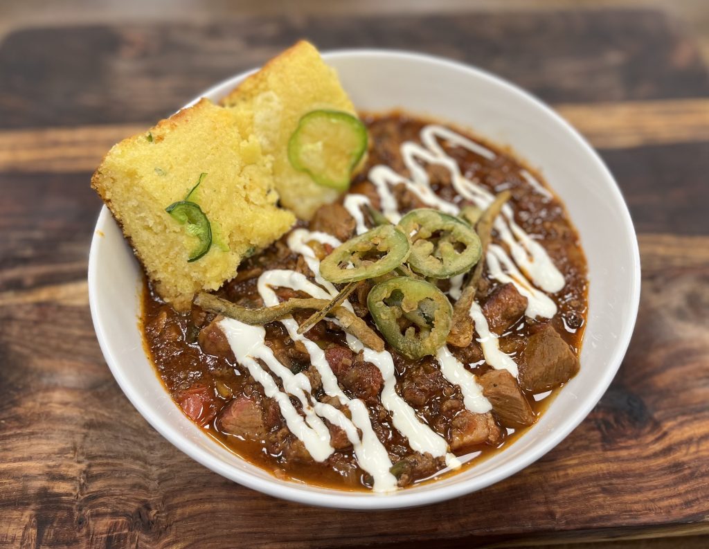 Chef Miller's Brisket Chili for a Thursday Hot & Ready Meal